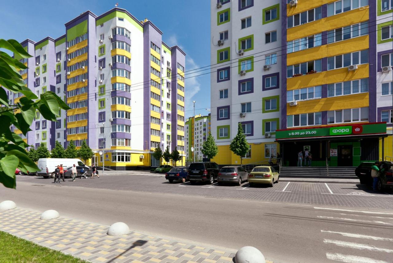 094 Жк Щасливий Нова Та Сучасна Квартира Kiev Exteriör bild
